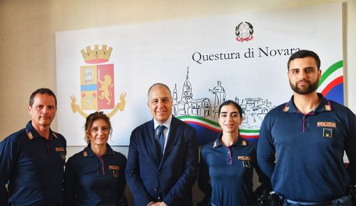 Una famiglia al servizio della Questura di Novara Una famiglia al servizio della Questura di Novara