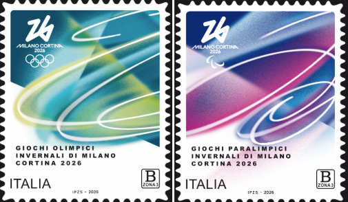 Un francobollo celebrativo per Olimpiadi e Paralimpiadi di Milano Cortina 2026 Un francobollo celebrativo per Olimpiadi e Paralimpiadi di Milano Cortina 2026
