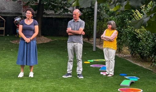 Inaugurato ill progetto &quot;Bussola Outdoor&quot;: nuovo percorso terapeutico all'aperto per i bambini