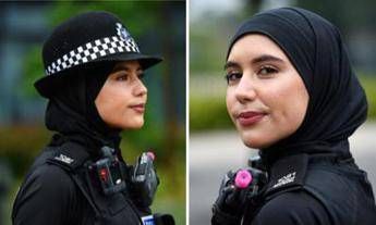 Ecco l'hijab hi-tech per le poliziotte islamiche in Inghilterra, 3 anni per progettare il velo