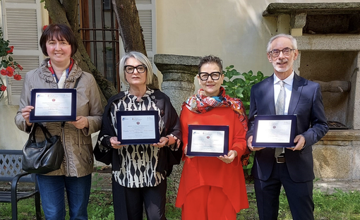 Nella foto i premiati dell’edizione 2023: da sinistra Gabriella Fornara, Michela Licht, Enrica Carbone e Roberto Fornara. Nella foto i premiati dell’edizione 2023: da sinistra Gabriella Fornara, Michela Licht, Enrica Carbone e Roberto Fornara.