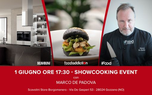 Il nuovo panino “Hole-in-one” protagonista
dello show-cooking a Gozzano Il nuovo panino “Hole-in-one” protagonista
dello show-cooking a Gozzano