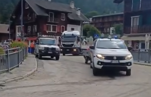 Conclusa la missione di soccorso a Macugnaga VIDEO Conclusa la missione di soccorso a Macugnaga VIDEO