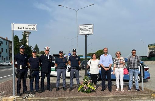 La citta’ di Trecate ha ricordato Emanuela Loi