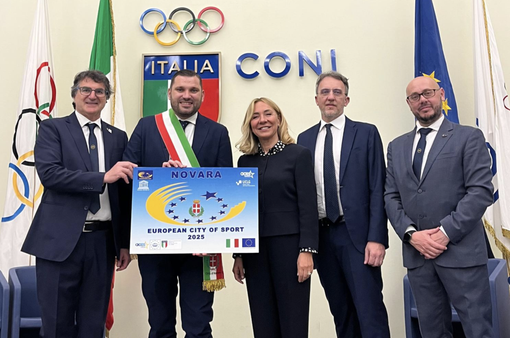 Ritirato il titolo: Novara è città europea dello sport 2025
