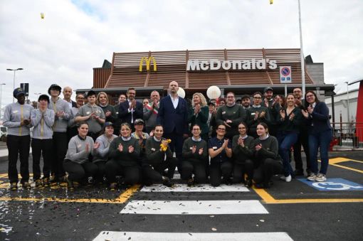 McDonald’s apre nel Bergamasco l’ottocentesimo ristorante in Italia