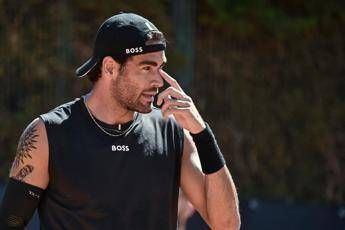Berrettini: &quot;Sto bene, ma ho visto i fantasmi. Derby con Fognini? Voglio vincere&quot;
