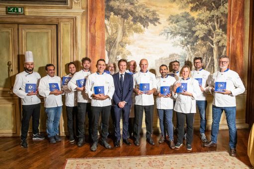 Enrico Derflingher e i cuochi Euro Toques esaltano il gorgonzola