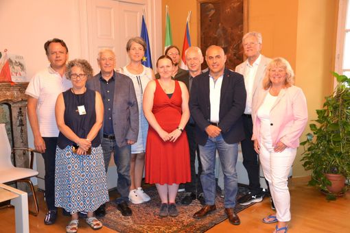 A Palazzo Tornielli la delegazione tedesca per il progetto Erasmus+ sui migranti adulti A Palazzo Tornielli la delegazione tedesca per il progetto Erasmus+ sui migranti adulti
