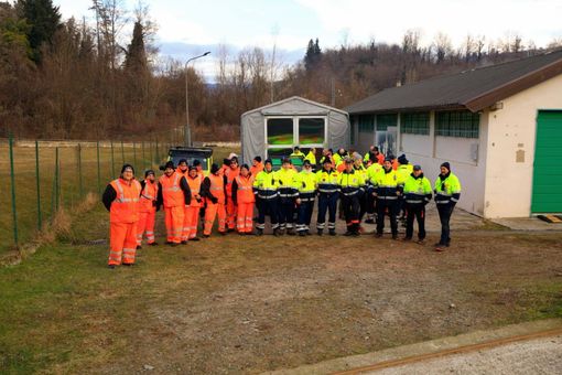 La fiamma olimpica attraversa Gozzano: l’Aib al fianco della viabilità