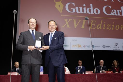 Giacomo Ponti tra i vincitori del Premio Guido Carli 2025 Giacomo Ponti tra i vincitori del Premio Guido Carli 2025
