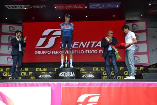 Arrivo del Giro Next Gen 2024 a Borgomanero, Magnier vince la quarta tappa