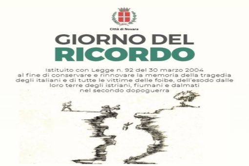 Giorno del Ricordo 2025: mostra e cerimonia commemorativa a Novara Giorno del Ricordo 2025: mostra e cerimonia commemorativa a Novara