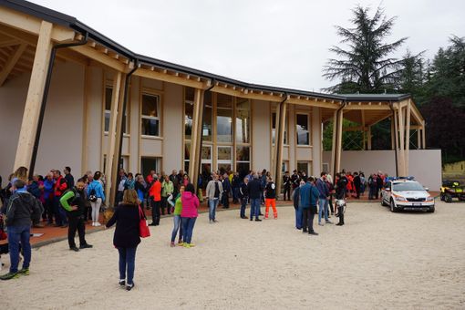 Anpas: inaugurazione della Casa della Montagna ad Amatrice Anpas: inaugurazione della Casa della Montagna ad Amatrice