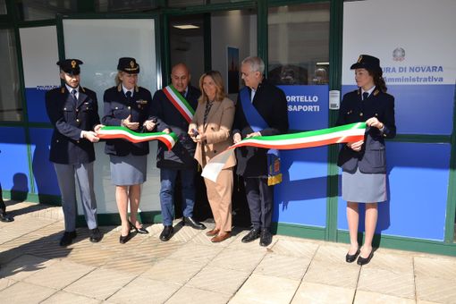 Inaugurato l’ufficio passaporti a Borgomanero Inaugurato l’ufficio passaporti a Borgomanero
