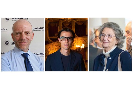 Nella foto da sinistra: Margherita Zanetta, Riccardo Bisatti e Marco Sciamanna Nella foto da sinistra: Margherita Zanetta, Riccardo Bisatti e Marco Sciamanna