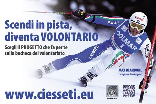 Cst, Max Blardone testimonial della campagna sul volontariato Cst, Max Blardone testimonial della campagna sul volontariato