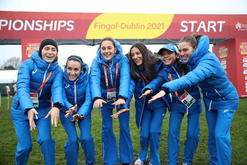 Giovanna Selva conquista l'oro a squadre agli Europei di cross under 23 di Dublino Giovanna Selva conquista l'oro a squadre agli Europei di cross under 23 di Dublino