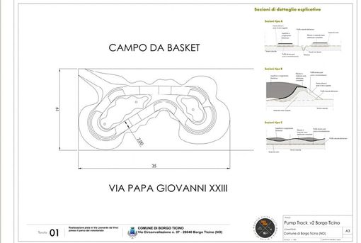 Borgo Ticino: costruzione della pista Pump Track nel Parco del Volontariato (Arena) Borgo Ticino: costruzione della pista Pump Track nel Parco del Volontariato (Arena)