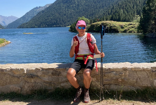 Laura Trentani ha concluso la traversata dei Pirenei