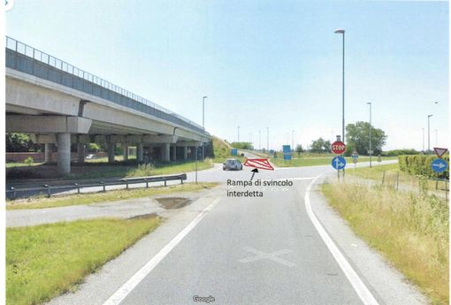 Modifica all'accesso della tangenziale da Cameri Modifica all'accesso della tangenziale da Cameri