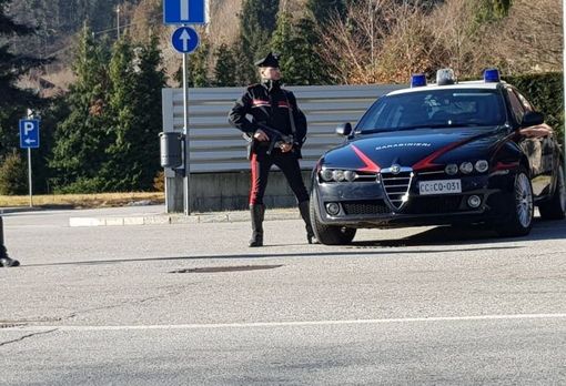 Un 45 novarese l'uomo arrestato domenica notte in Vigezzo