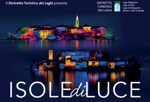&quot;Isole di Luce&quot;: la magia del Natale si riflette sulle acque dei laghi