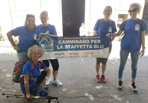 Angsa, la Staffetta blu per l’autismo ha fatto tappa nel Vco Angsa, la Staffetta blu per l’autismo ha fatto tappa nel Vco