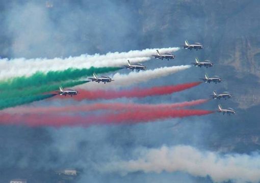 Le Frecce Tricolori tornano sui cieli di Arona, la data dell’air show 2020