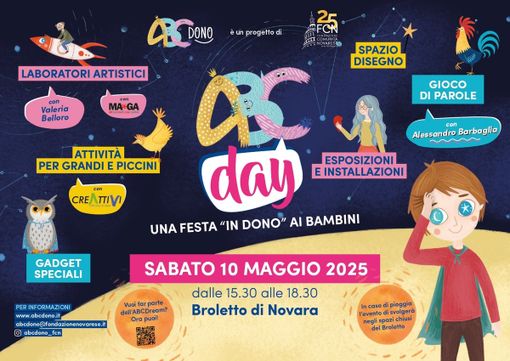 Festeggiamo il Terzo Anno di ABCDono al Broletto di Novara