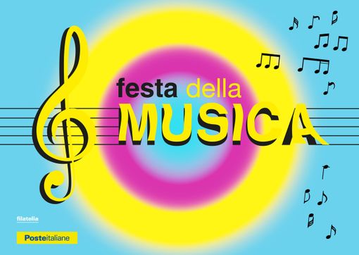 Negli uffici postali una cartolina per la festa della musica