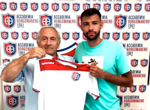 Marko Puskaric nuovo attacante dell' Accademia Borgomanero Marko Puskaric nuovo attacante dell' Accademia Borgomanero