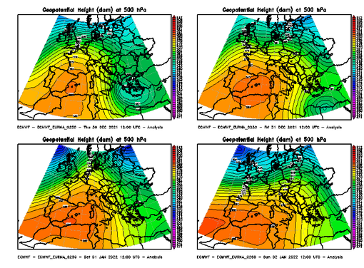 Fine anno con temperature 9 gradi sopra la media