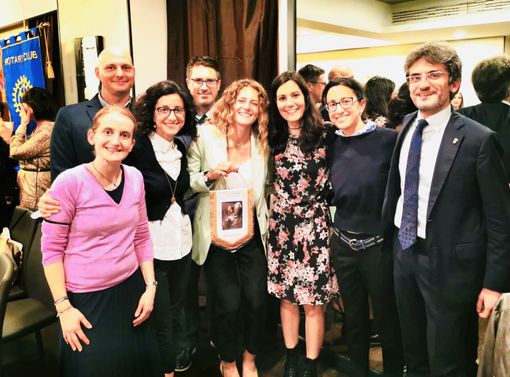 Il Rotary ha ospitato Linda Olivieri Il Rotary ha ospitato Linda Olivieri