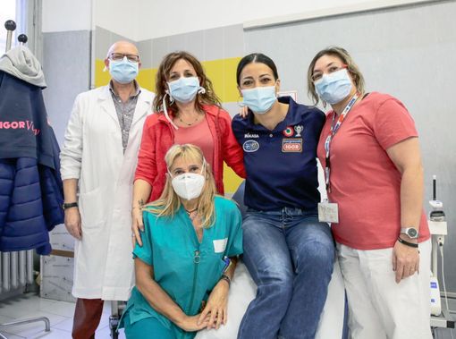 Stefania Sansonna donatrice di plasma iperimmune