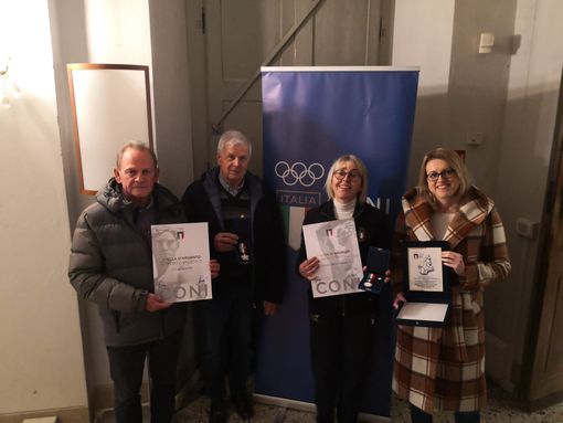 Consegnate le Benemerenze sportive 2022
