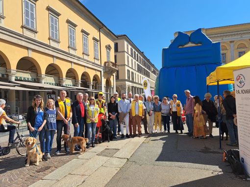 Al Lions Day a Novara è stato donato un cane guida