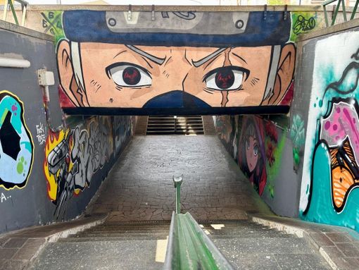 Street art a Novara: nuovi colori sui “muri legali” grazie a Gabriele Ceci e alla Gelo Crew