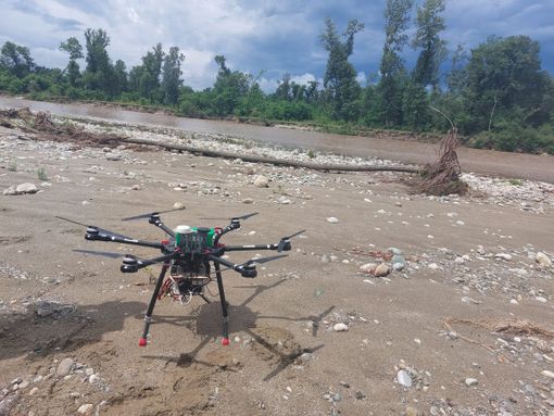 Est Sesia usa droni di nuova generazione per contrastare le conseguenze del cambiamento climatico e il disseto idrogeologico