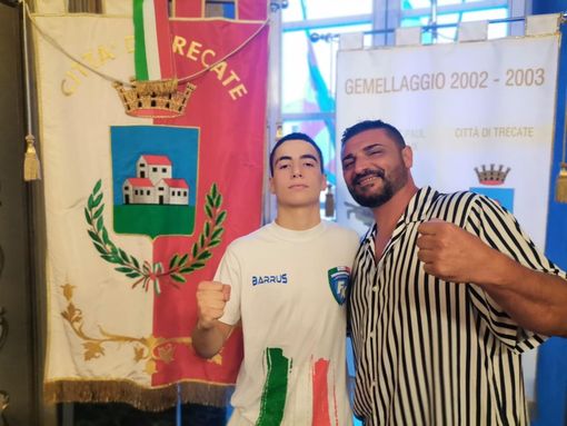 Trecate: Samuel Pedroni ai mondiali di Mma di Abu Dhabi Trecate: Samuel Pedroni ai mondiali di Mma di Abu Dhabi
