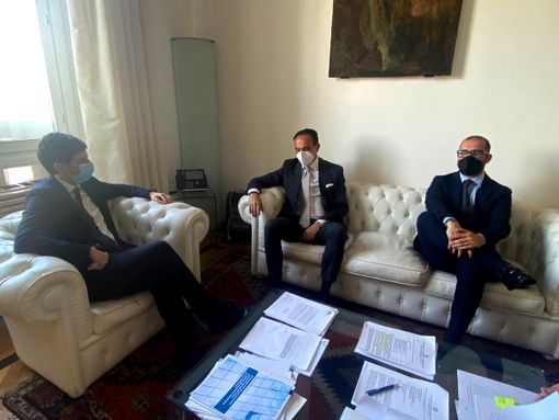 Città della salute, Cirio e Lanzo a Roma hanno incontrato Speranza