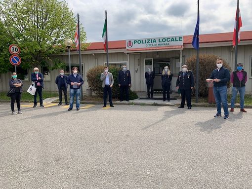 Tredici agenti per il nuovo Nucleo di Tutela e sicurezza urbana promosso dalla Polizia Locale di Novara