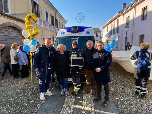 Un nuovo mezzo per i soccorsi di Casalbeltrame