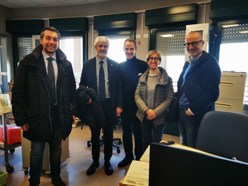 Il Commissario Prefettizio di Arona in visita al Presidio Sanitario Territoriale dell’Asl Novara