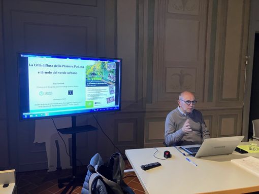 Dino gavinelli al ciclo “il verde” a Romentino