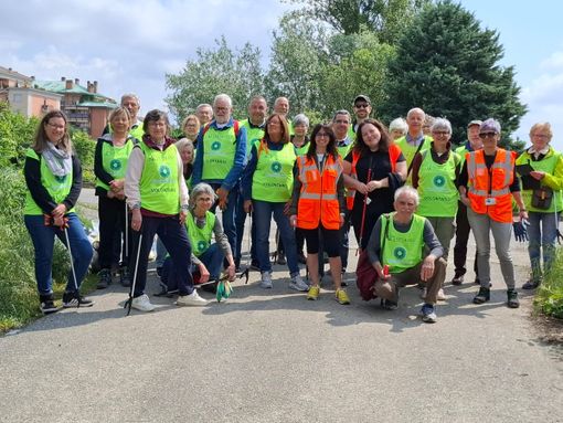 Assa e Novara Green insieme per l’ambiente: raccolti 250 kg di rifiuti abbandonati