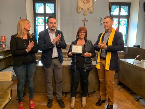 Il Sindaco di Novara, Alessandro Canelli ha ricordato Sandro Bertona, fondatore del gruppo Scorpion