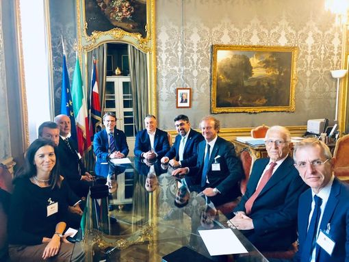 Imprese novaresi in Regione ad un incontro con il presidente Cirio e l'Assessore regionale alle attività produttive Tronzano Imprese novaresi in Regione ad un incontro con il presidente Cirio e l'Assessore regionale alle attività produttive Tronzano