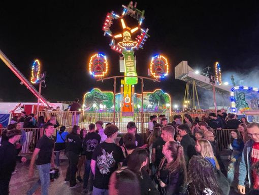 Apertura straordinaria del luna park di Arona per la Festa del Tredicino