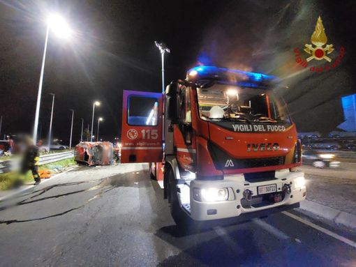 Incidente stradale a Trecate, un ferito grave Incidente stradale a Trecate, un ferito grave